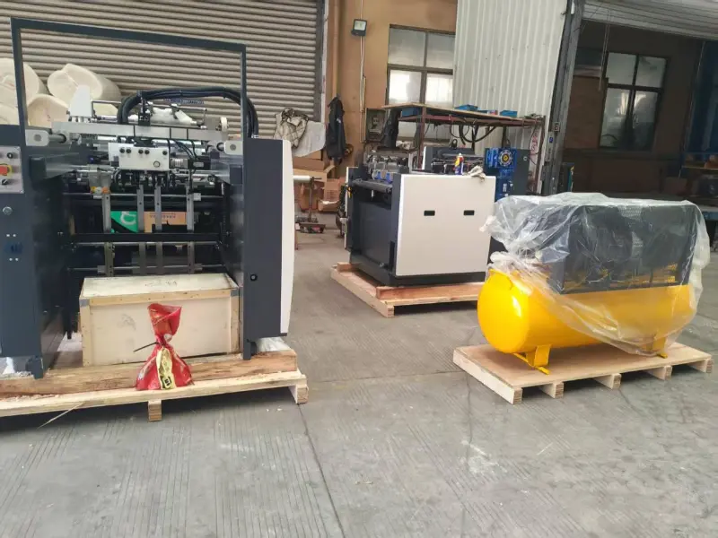 नयाँ स्टार YFMA-760 स्वचालित प्रि-कोटिंग ल्यामिनेटिंग मेसिन चाँडै साउदी अरबमा ग्राहकलाई पठाइनेछ।